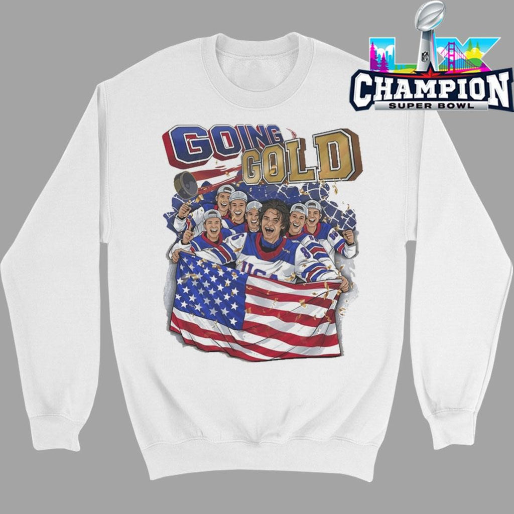 Planet Euphoria Usa Hockey Going Medal Olympic 2026 Shirt