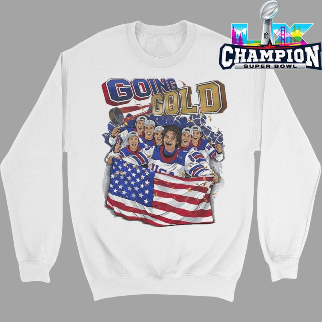 Planet Euphoria Usa Hockey Going Medal Olympic 2026 Shirt