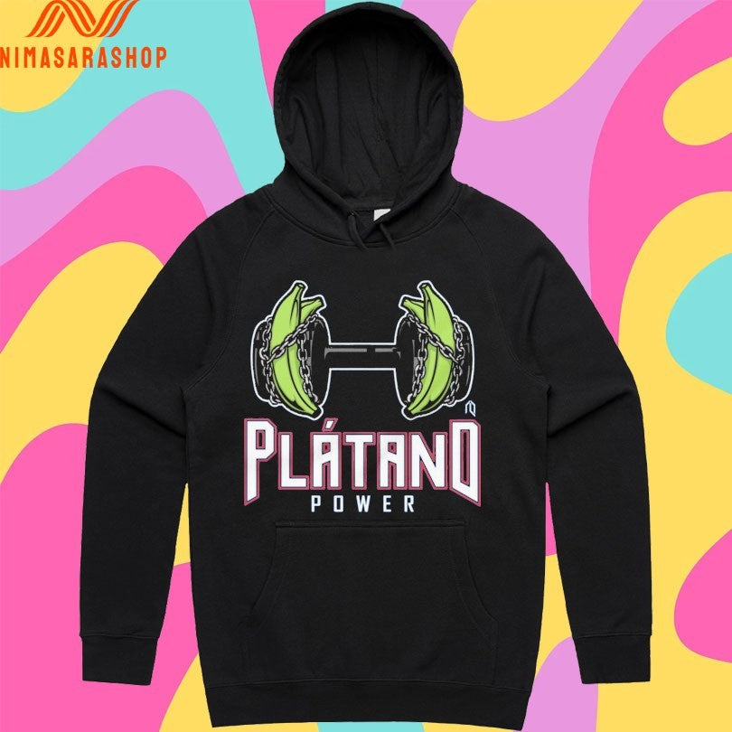 Plátano Power Dumbbell Banana Shirts