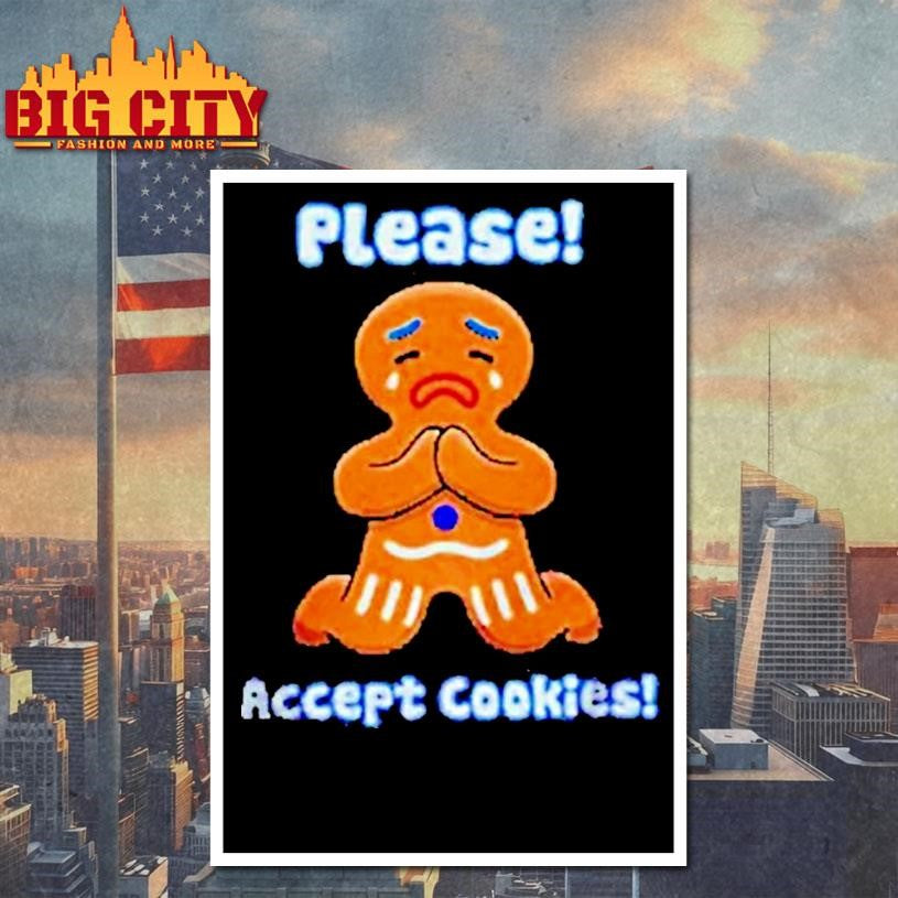 Please Accept Cookies Christmas 2025 Shirt