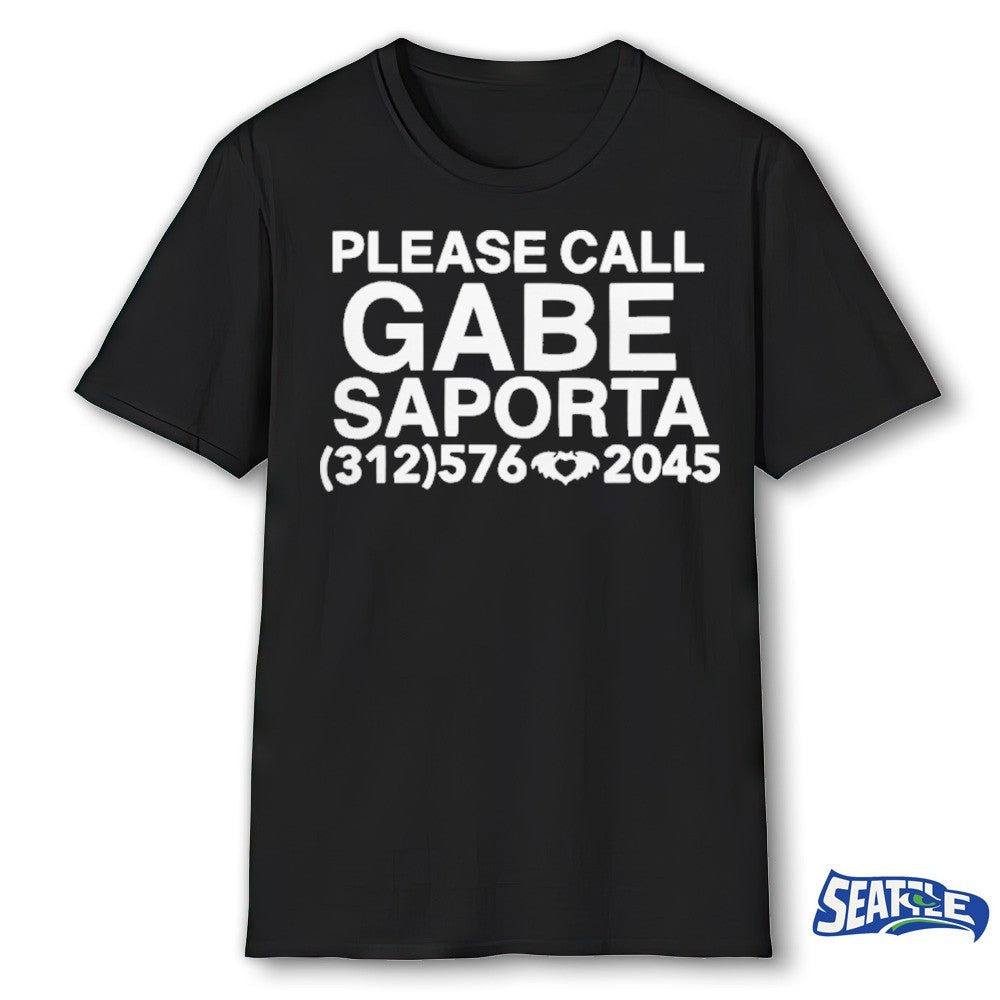 Please call gabe saporta 312576 2045 shirt