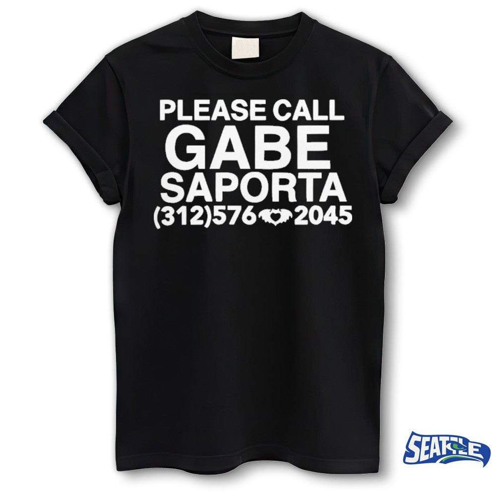 Please call gabe saporta 312576 2045 shirt