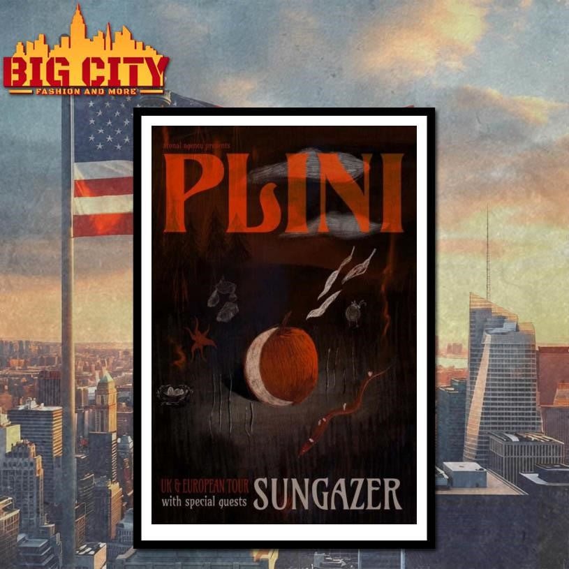 Plini UK European Tour 2026 Poster Shirt