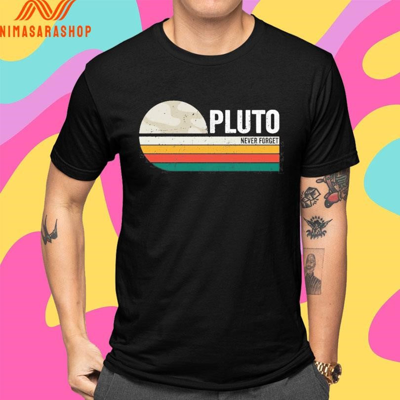 Pluto Never Forget Vintage Shirts