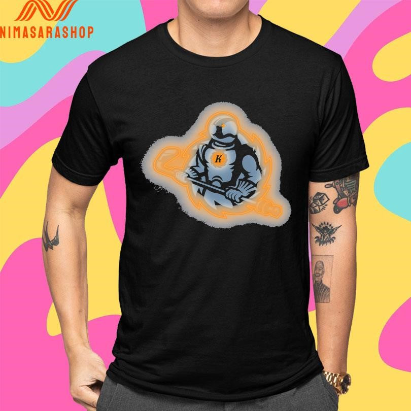 Poly Tri Blend Neon Spaceman Shirts