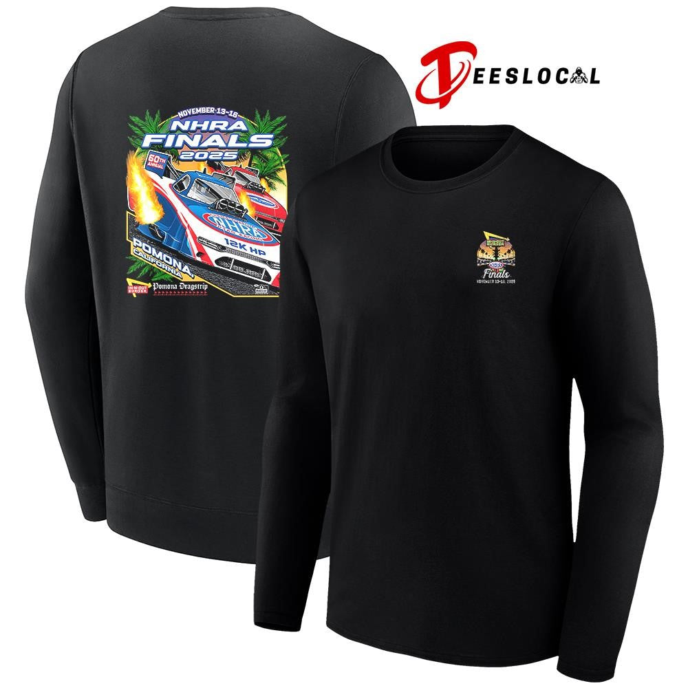 Pomona Dragstrip In N Out Burger NHRA finals event car racing graphic shirt