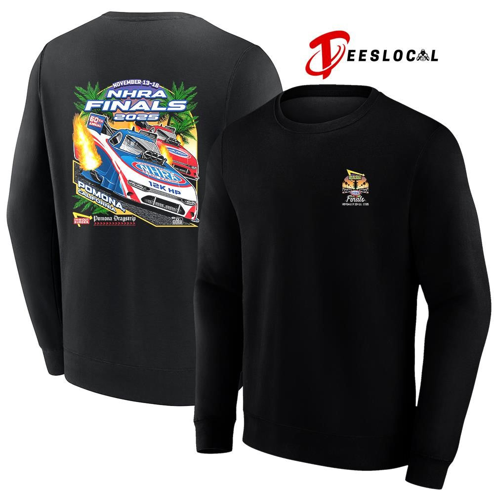 Pomona Dragstrip In N Out Burger NHRA finals event car racing graphic shirt