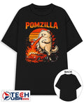 Pomzilla Pomeranian dog monster pom dog lover shirt