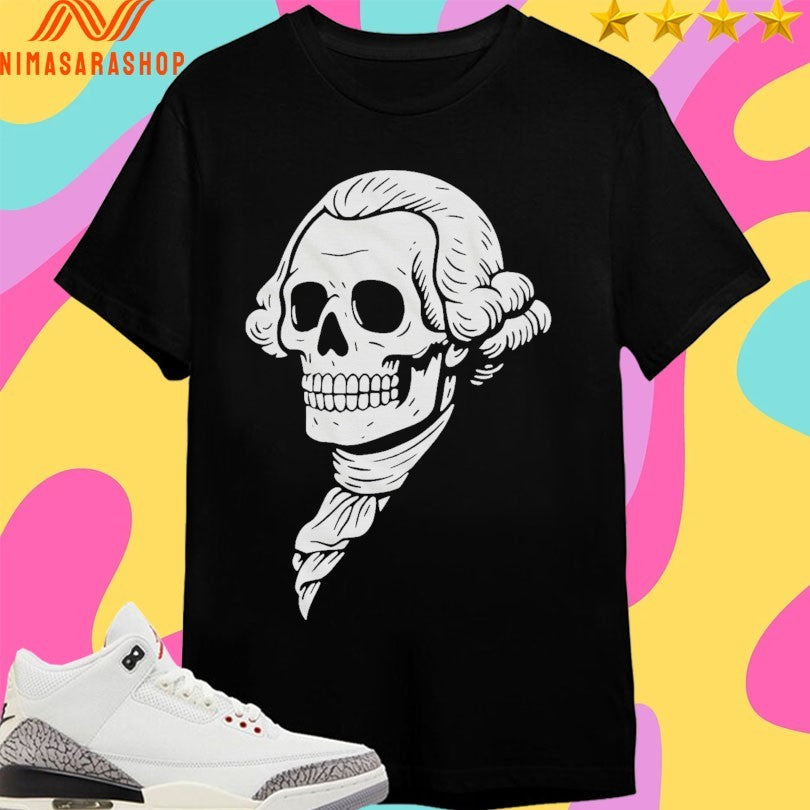 Poor Richard Monogram Logo Drilling Skull Shirts