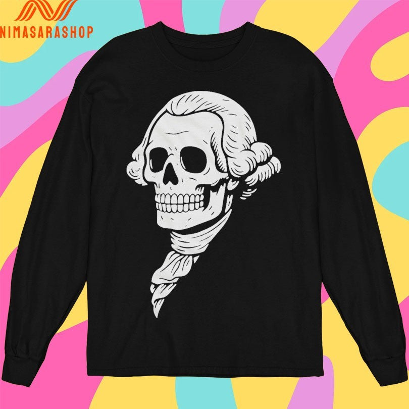 Poor Richard Monogram Logo Drilling Skull Shirts
