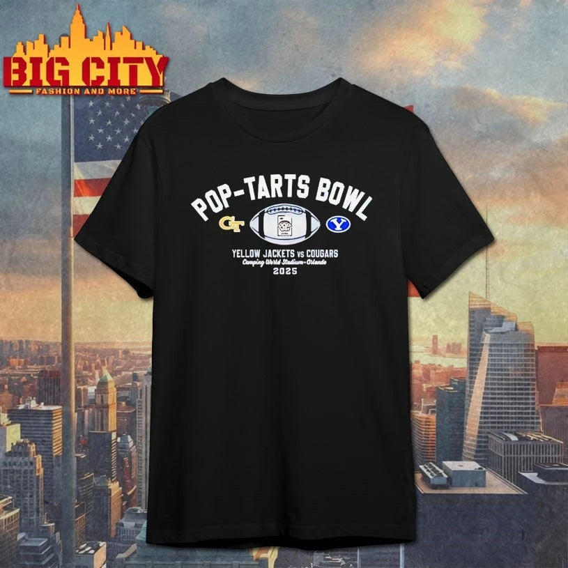 Pop-Tarts Bowl 2025 Yellow Jackets Vs Cougars shirt