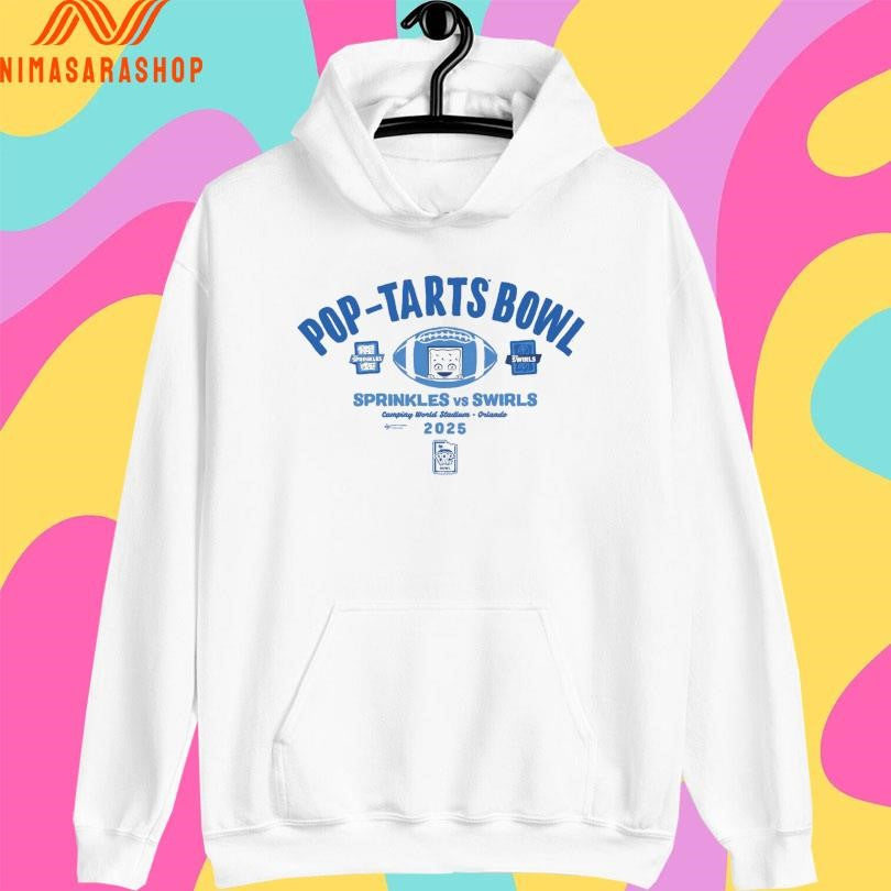 Pop-tarts Bowl Sprinkles Vs Swirls Camping World Stadium Orlando 2025 Shirts