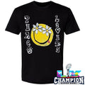 Popcorn 2nd Closet Peace Lovers Smiley Washed Shirt