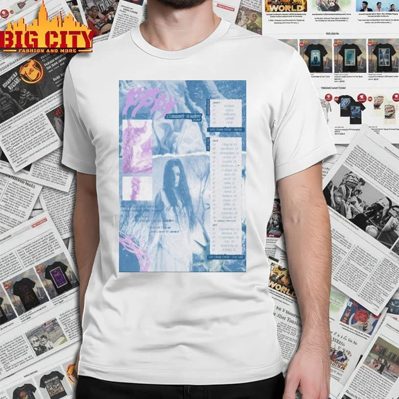 Poppy Constantly Nowhere AUS, EU, UK New Tour 2026 Poster shirt