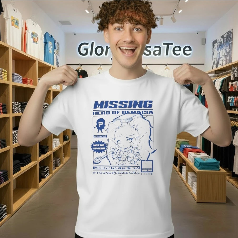 Poppy Missing Hero Of Demacia Shirt