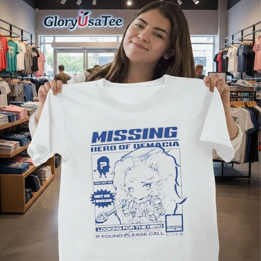 Poppy Missing Hero Of Demacia Shirt