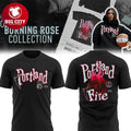 Portland Fire Burning Rose 2025 Two Sided Shirt