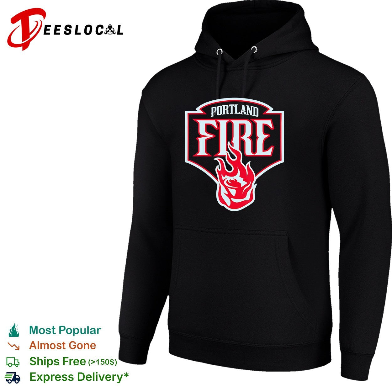 Portland Fire logo shirt