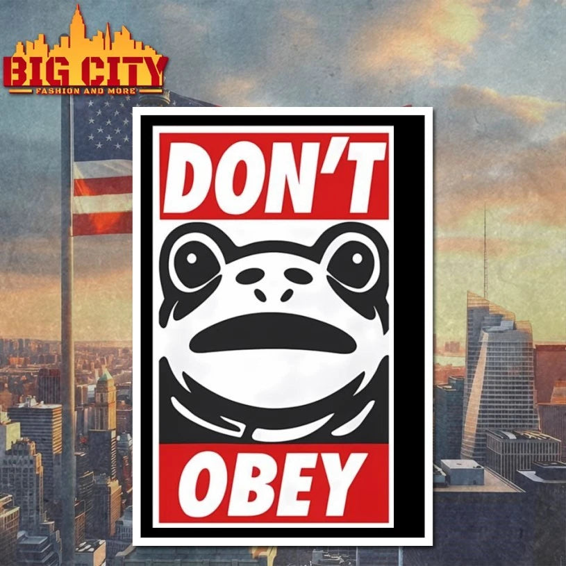 Portland Frog Don’t Obey Shirt