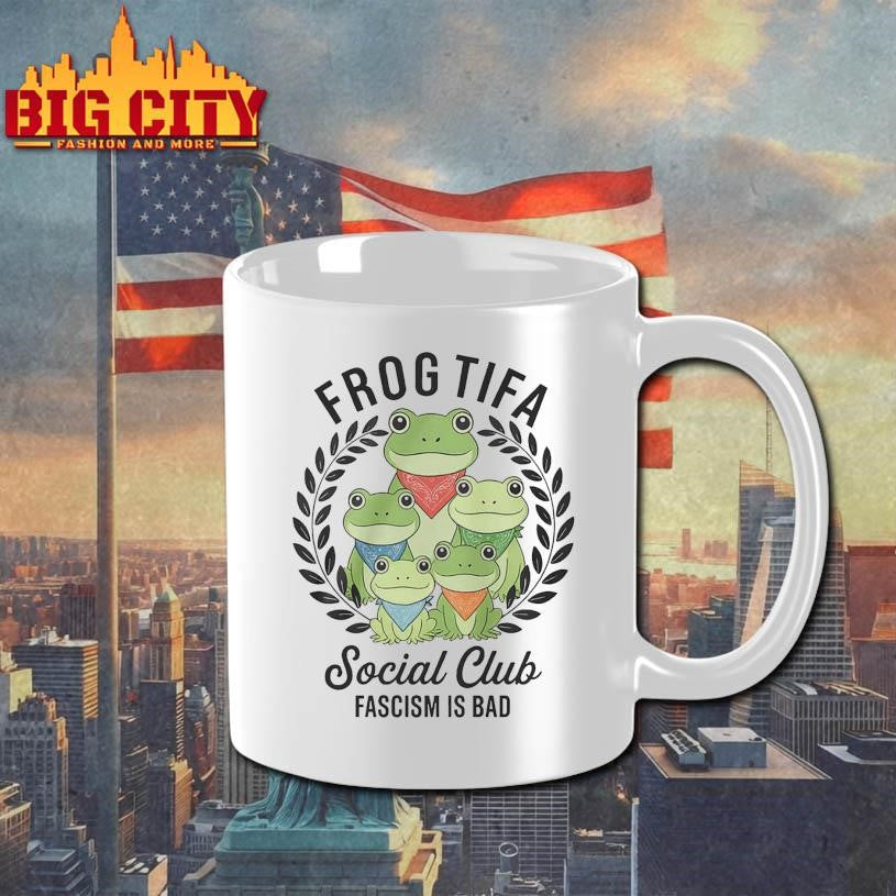Portland Frog tifa social club fascism is bad 2025 Shirt