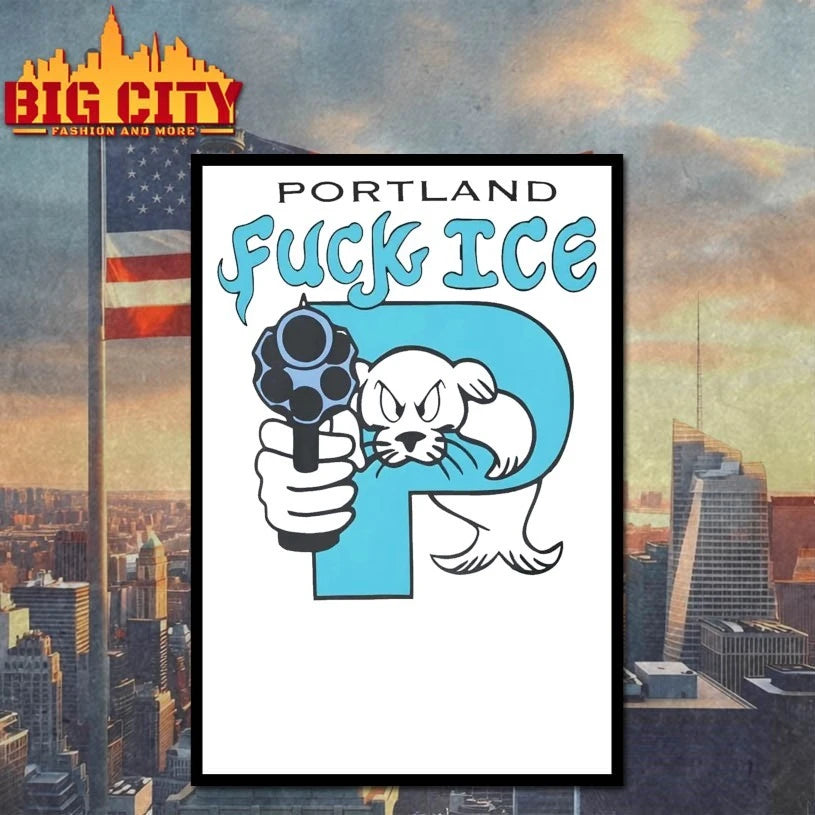 Portland Fuck ICE t-shirt