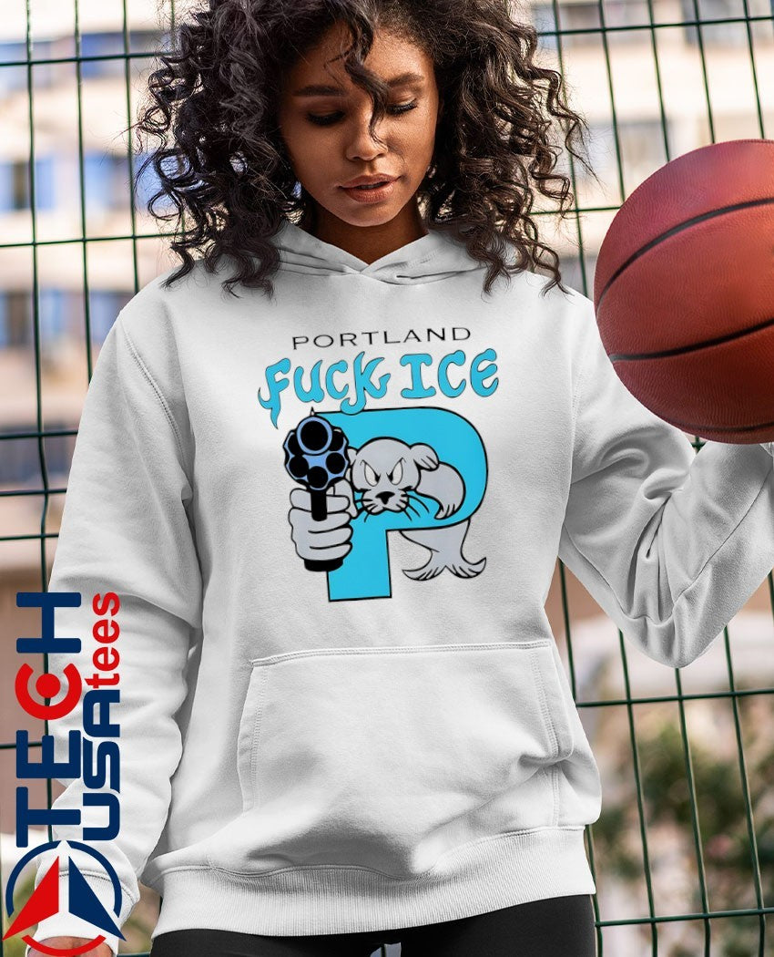 Portland fck ICE Seal gun shirt