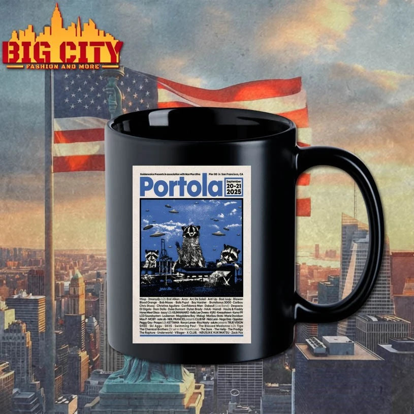 Portola San Francisco 9 20-9 21 2025 Event Poster shirt