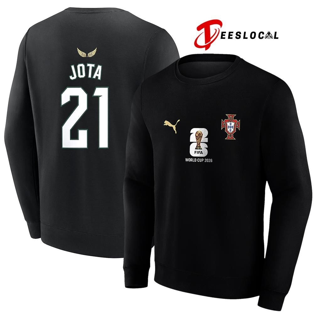 Portugal DJ 21 World Cup Jota name and number shirt
