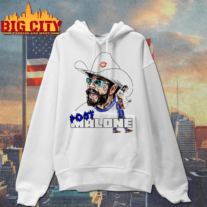 Post Malone Blue Flame 2025 Shirt
