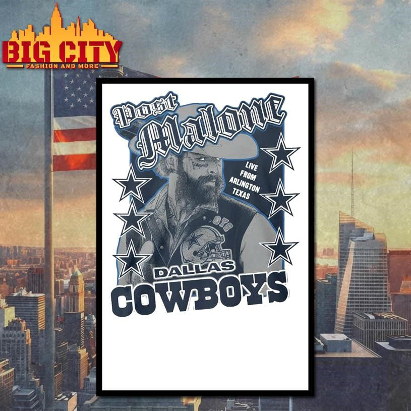 Post Malone Cowboys Shirt