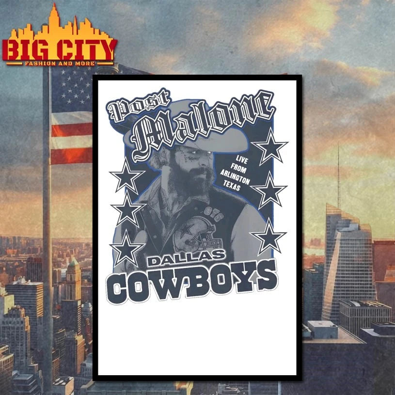 Post Malone Dallas Cowboys Live from arlington Texas shirt