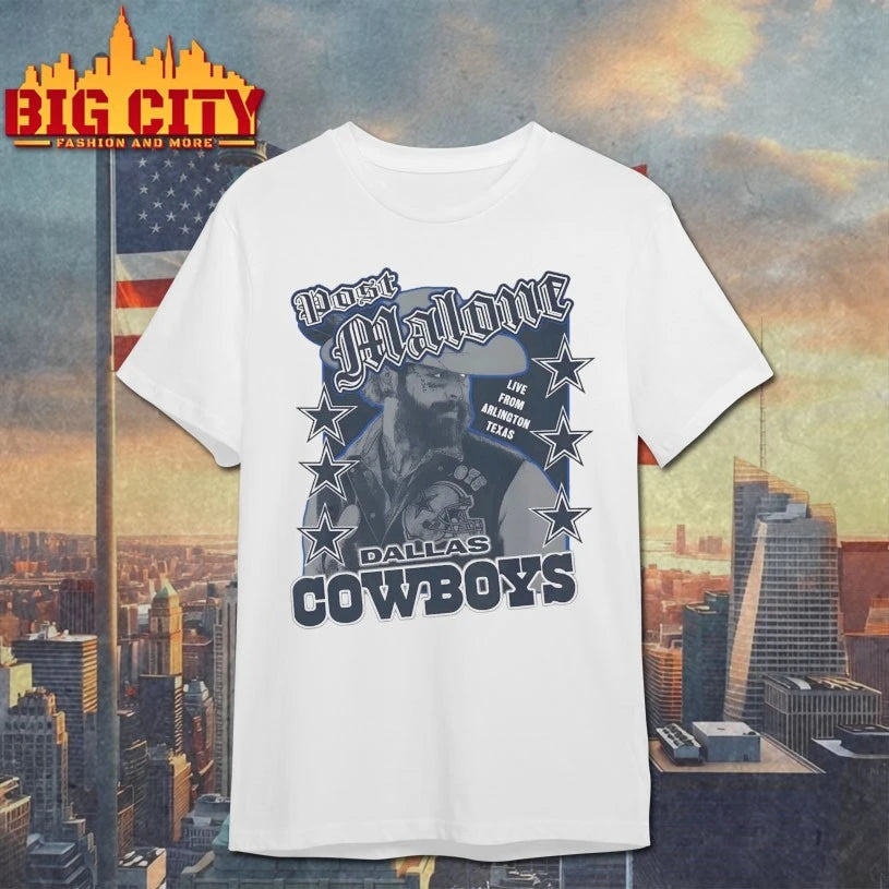 Post Malone Dallas Cowboys Live from arlington Texas shirt