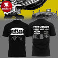 Post Malone THE BIG ASS STADIUM TOUR 2026 Black Two Sided Shirt