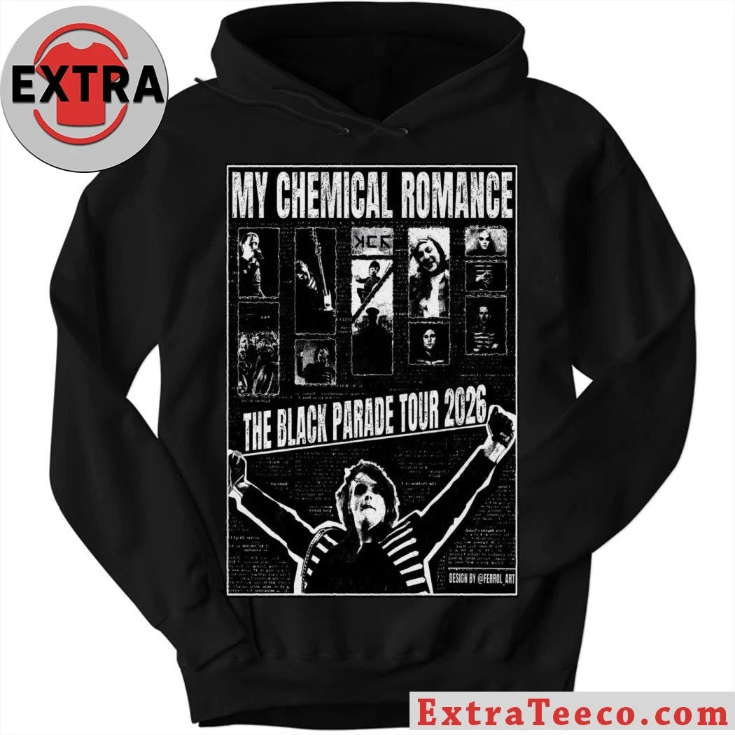 Poster My Chemical Romance The Black Parade Tour 2026 Shirt