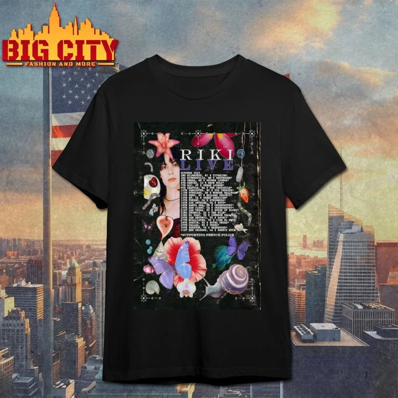 Poster Riki Tour October 2025 shirt