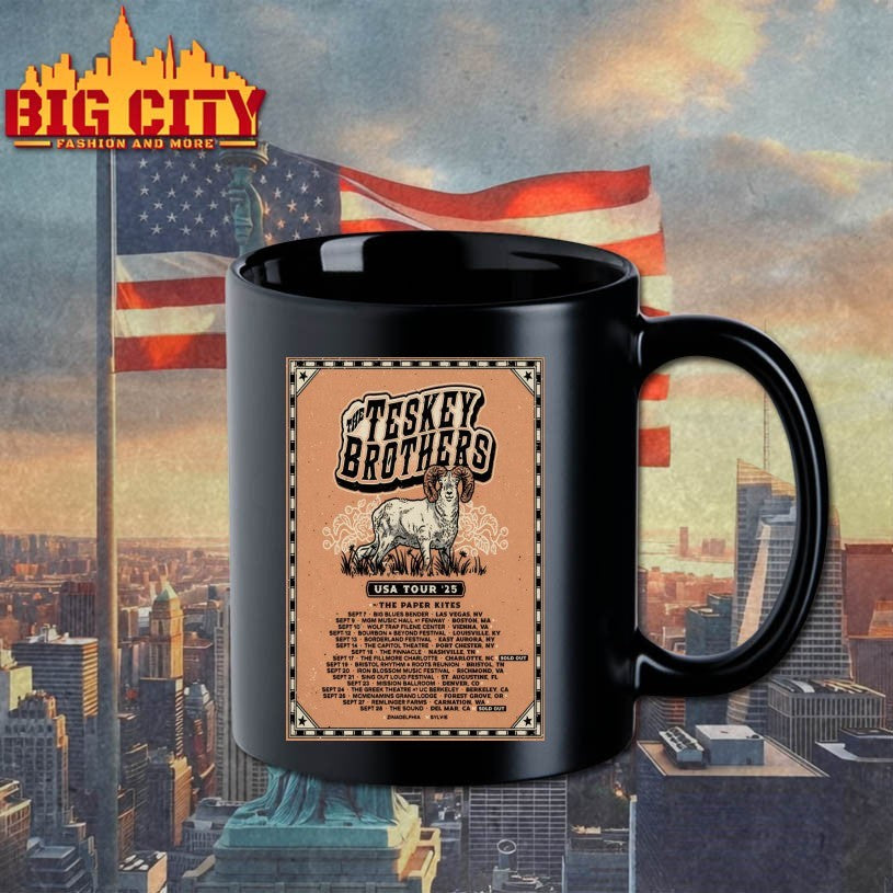 Poster The Teskey Brothers USA 2025 Tour Shirts