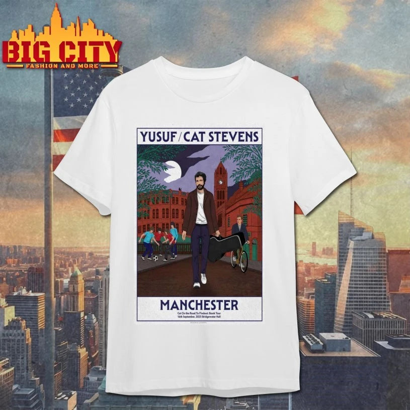 Poster Yusuf Cat Stevens Show Manchester UK 09 16 2025 Shirt