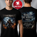 Powerwolf Wake Up The Wicked Tour 2026 Exclusive Two Sided Shirt
