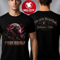 Powerwolf Wake Up The Wicked Tour 2026 Wolf Supermoon Exclusive Two Sided Shirt
