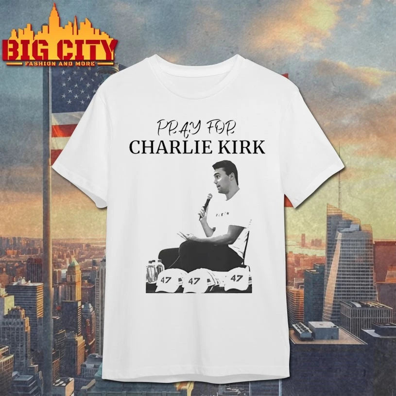 Pray For Charlie Kirk Stand With Charlie Kirk shirt