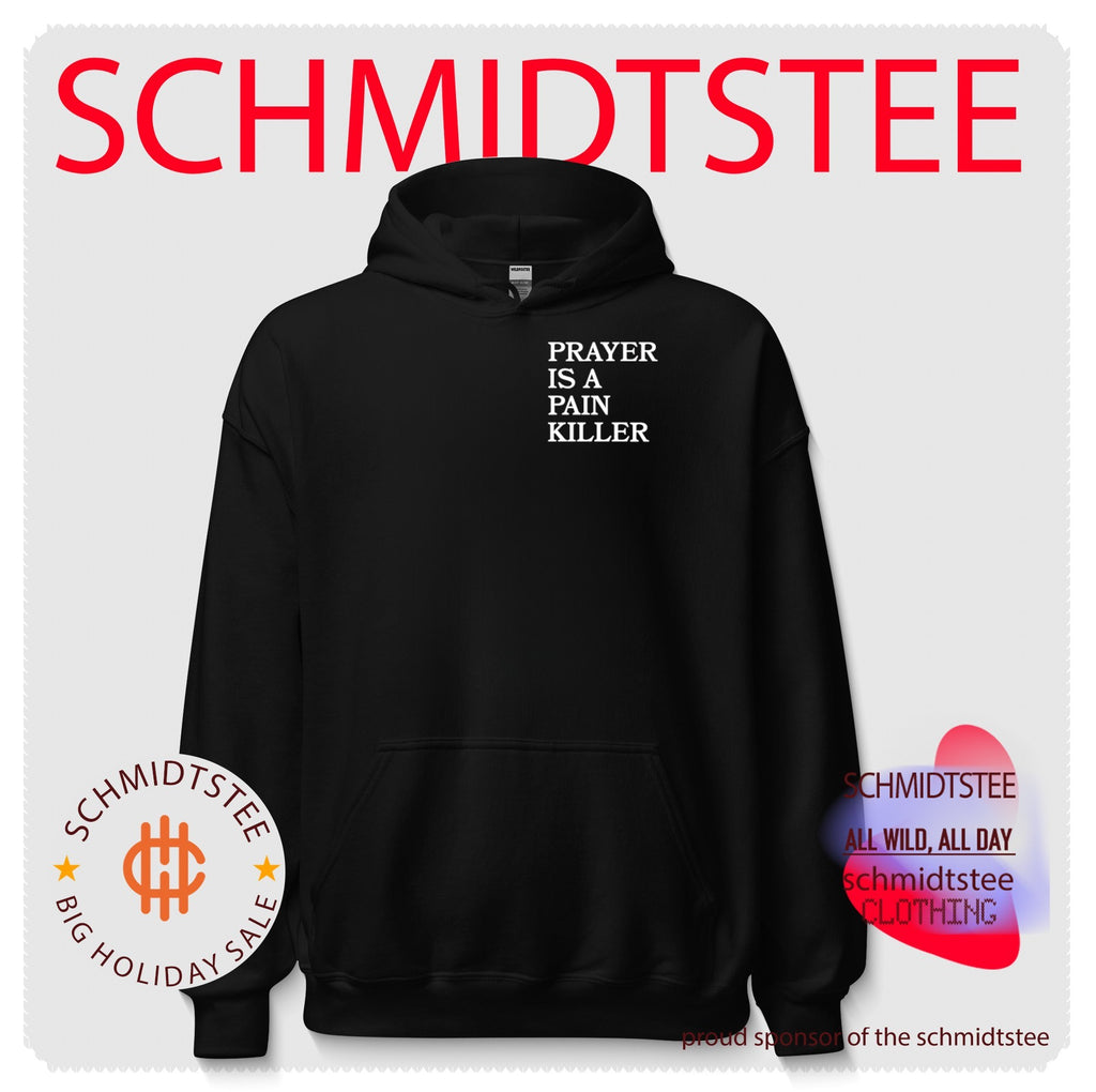 Prayer Is a Painkiller logo shirt