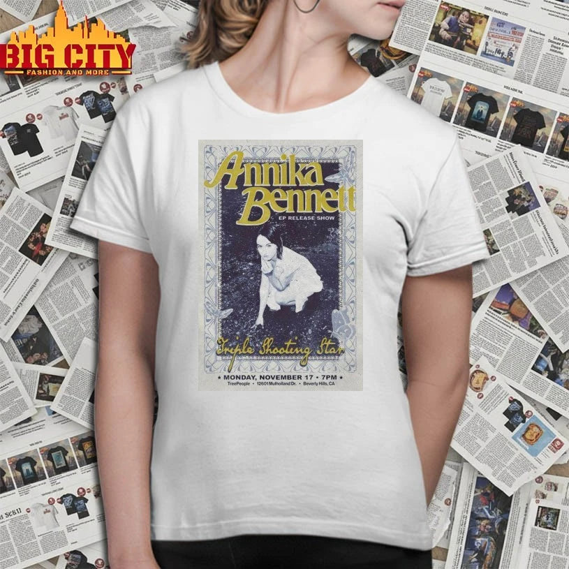 Premium Annika Bennett November 17 2025 Beverly Hills, CA Poster Shirts