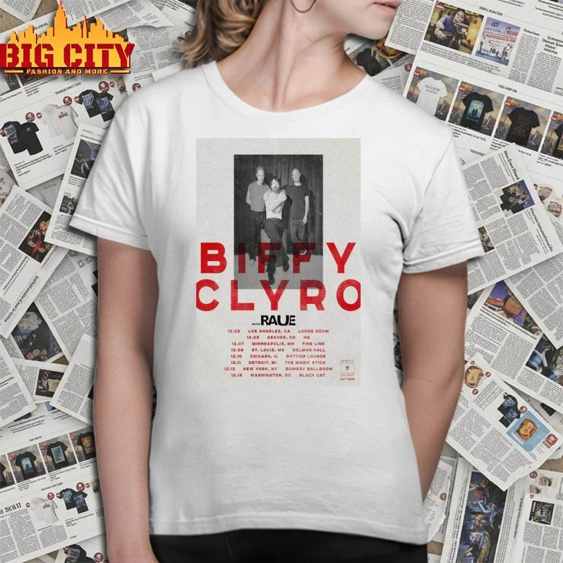 Premium Biffy Clyro Tour December 2025 Poster shirts