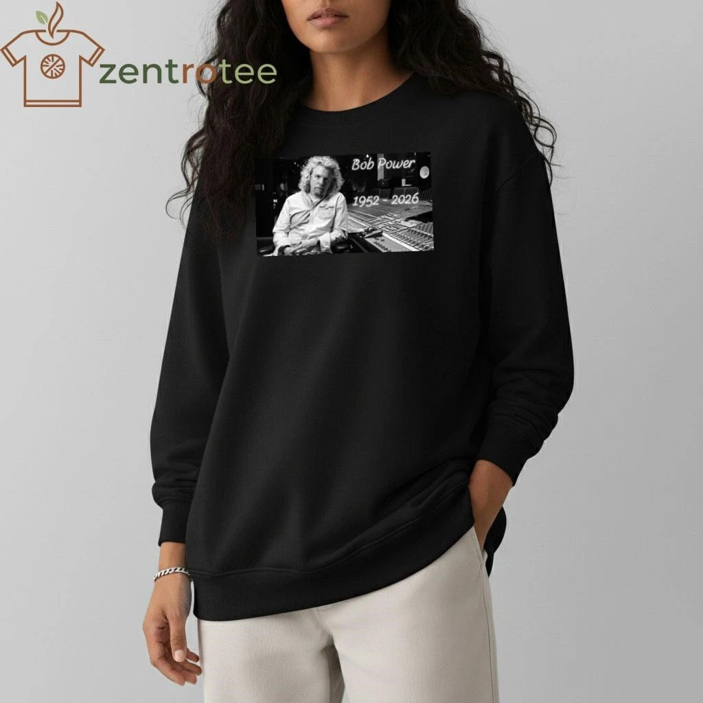 Premium Bob Power 1952 2026 RIP tee