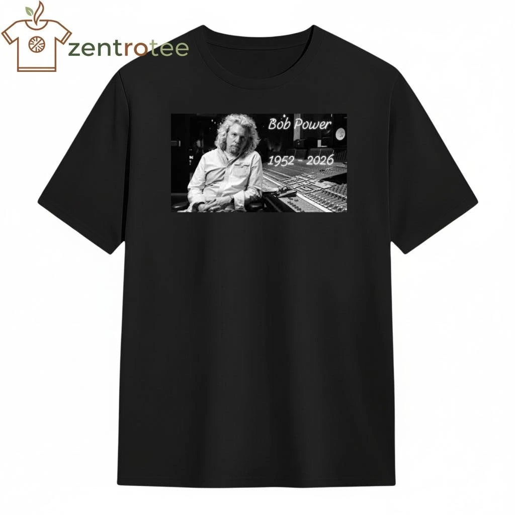 Premium Bob Power 1952 2026 RIP tee