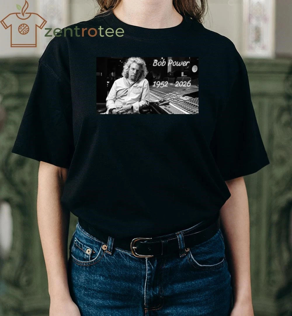 Premium Bob Power 1952 2026 RIP tee