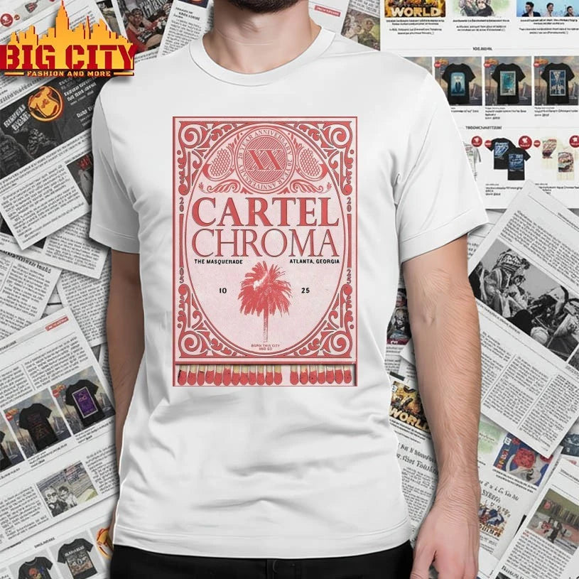 Premium Cartel Chroma The Masquerade Atlanta, Georgia Oct 25 2025 Poster Shirts