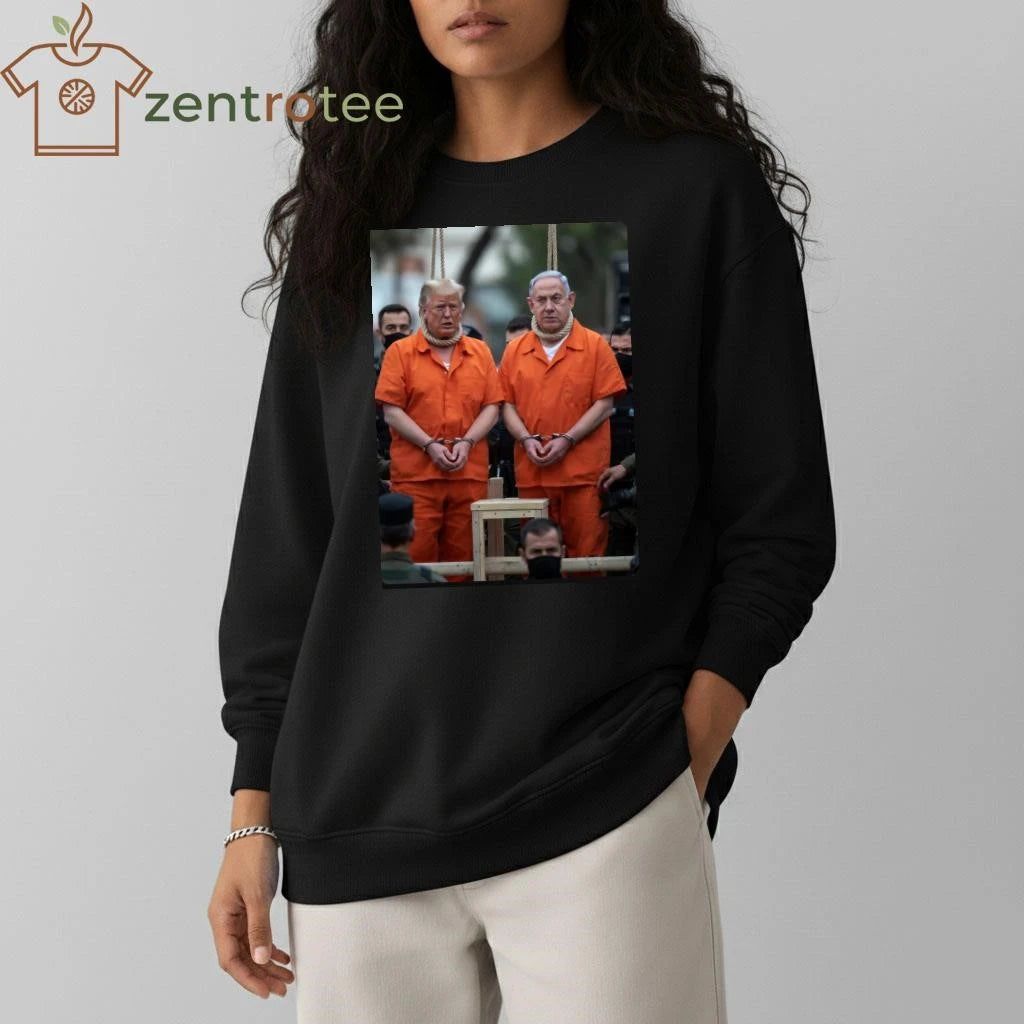 Premium Hang criminals Trump and Netanyahu tee