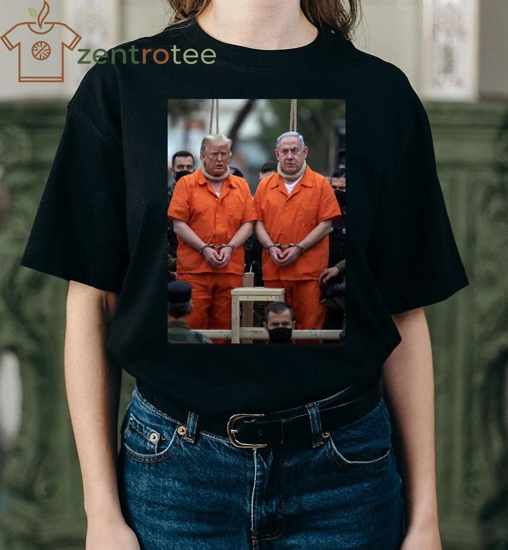 Premium Hang criminals Trump and Netanyahu tee