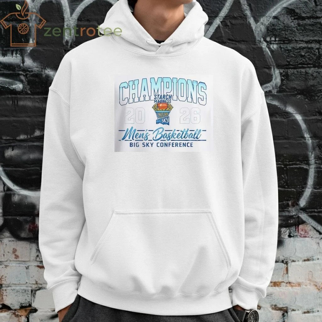 Premium Idaho Vandals Men #8217 S Basketball 2026 Big Sky Conference Champions Starch Madness T Shirt